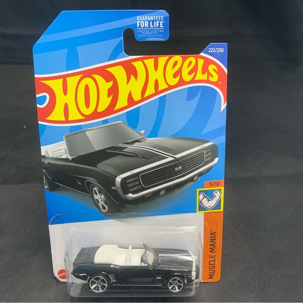Hot wheels 69’ Camaro convertible